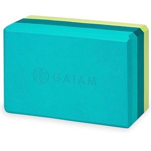 Gaiam Tri-color yoga block